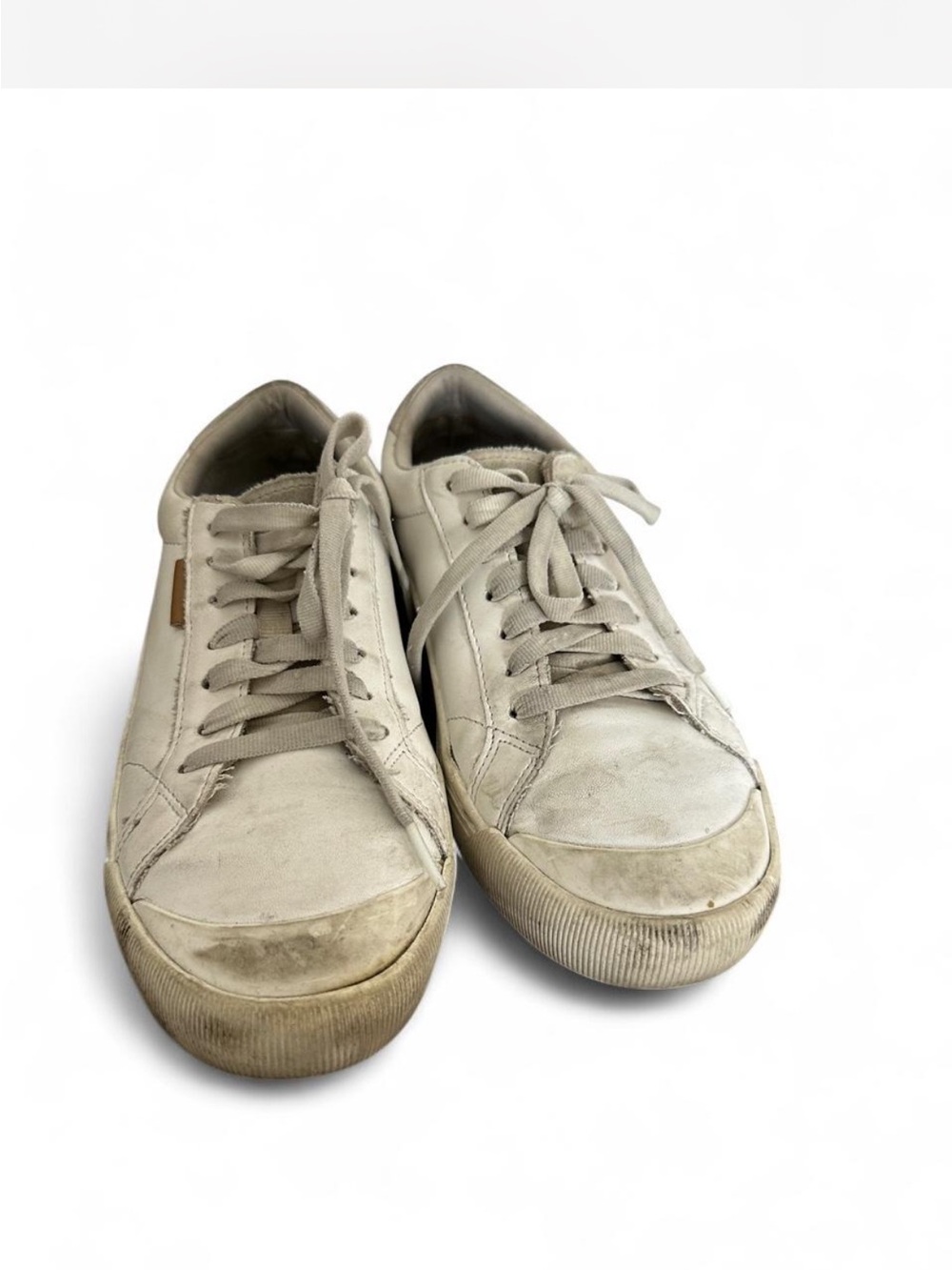 Dr. Scholls Time Off Leather Women Casual Sneakers in White 7.5